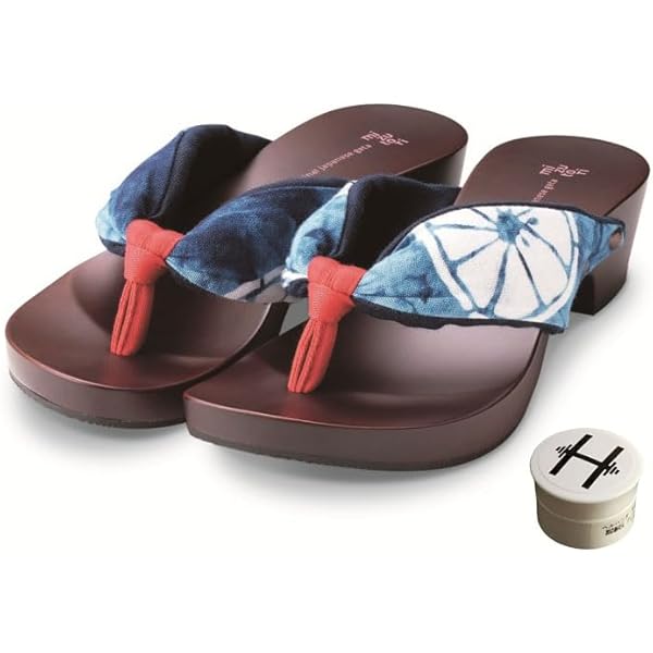 Amazon | [ミズトリ] 下駄「畳緑」KC-26 レディース ヒール げた 浴衣