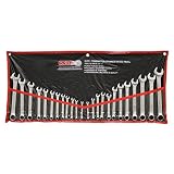 GRIP 89358 MM/SAE Combination Wrench Set, Chrome, 24-Piece [並行輸入品]
