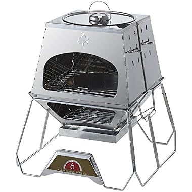 ロゴス 焚き火台 the KAMADO 多機能万能調理グリル ダッチオーブン使用可能 81064150
