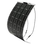 ソーラーパネル MOHOO® 18V 100W太陽光パネル 太陽光発電パネル Sunpower 曲げ セミフレキシブル 超薄型 チャージャー MC4接続