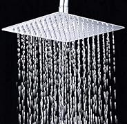 ハンドシャワーシャワートイレ10インチステンレス超薄型シャワーシャワーヘッドバスルーム節水シャワーレインシャワーシャワー