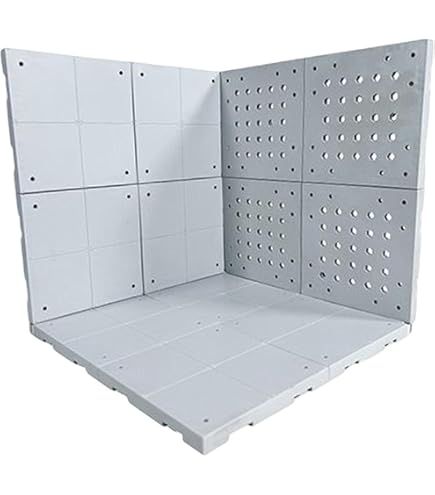 Amazon | 組み立て式アクションフィギュア背景オーガナイザー