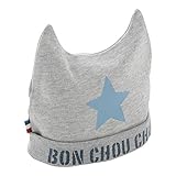 (チャックル) chuckle *ボンシュシュ*とんがり星柄帽子【42-44cm・44-46cm】 グレー 44-46cm P9231-46-00