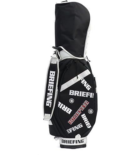 ☆ BRIEFING ブリーフィング　ブラック　キャディバッグ　CR-3 ☆ BRIEFING GOLF BRIEFING（ブリーフィング） キャディバッグ CR-3