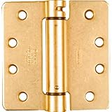 Stanley Nationalハードウェアv521 4 "スプリングヒンジin Brass