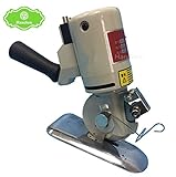 Hanchen DYJ-2 Φ90mm 電動カッター 手持ち式切断機 布裁断機 服装切削工具 23mm (220V)