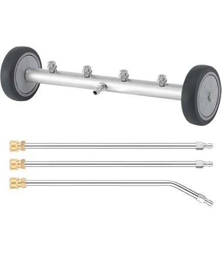 Amazon.co.jp: Fenteer 【延長ロッド3本付き·4穴ノズル】高圧洗浄機
