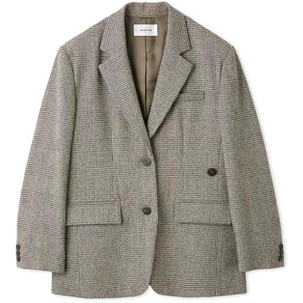 フレイアイディー　ツィードクルーネックジャケット FWFJ241004 Amazon.co.jp: GIOLICAツィードクルーネックジャケット : ファッション