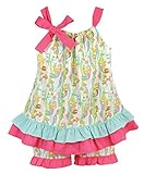 Stephan Baby Go Fish Pillowcase Top and Ruffled Diaper Cover, 18-24 Months by Stephan Baby