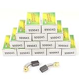 uxcell カーボンブラシ　電気モーター用　16 x 11 x 7mm　日立製作所 999043　15ペア