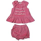 《H28年秋冬物》(日本製) Pample Mousse(パンプルムース) ベロア前3段フリルミルキースーツ 90cm /PK NO.DP-63402