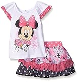 ディズニーGirls ' 2 Piece Minnie Iceクリームスクーターセット US サイズ: 24 months カラー: ホワイト