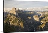Jamie and Judy Wildプレミアムシックラップカンバスウォールアートプリント題名カリフォルニア、ヨセミテ国立公園、Half Dome and Nevada Falls and Verna