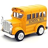 Zhhlinyuan Hot Aolly Cute Sound Pull Back School Bus Car おもちゃ Kids Children's Gift