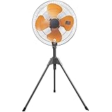 ユアサ 45cm スタンド式工場扇 (組立式)(風量3段階)YS-455T