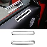 助手席側 収納ボックススイッチボタンカバー トリム 2015年式以降のフォード・ムスタング用 Air Conditioner Vent Cover Trim FTYM-47