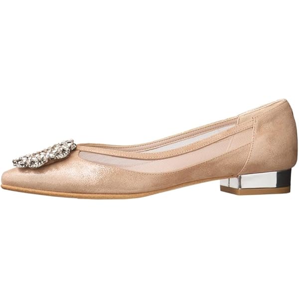 【milaowen】スクエアトゥチュールドットバレエシューズ　新品！ Mila Owen（ミラオーウェン）の「スクエアトゥチュールドット