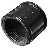 3 /4インチブラックアイアンパイプねじカップリング継手可鍛性Cast Iron