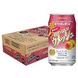 チョーヤ梅酒 機能性 酔わないウメッシュ【機能性表示食品】 350ml缶×24本入