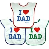 【Planet-e】 Terry BIB【プラネットイー】 テリー ビブ I ♥ DAD グリーン