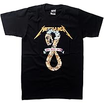 Amazon.co.jp: [against] ロックTシャツ Metallica メタリカ 蛇 XL 