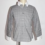 (グッチ) GUCCI KIDS クレリックシャツ　293267　XB122　3160　袖ロゴボタン　レッドグリーンチェック (6A) [並行輸入品]