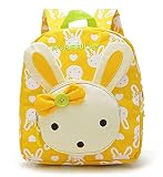 Soloom幼稚園 キッズ 子供 用リュック サック 1歳 2歳 3歳 ベビー リュック 保育園 幼児 迷子防止 遠足 男の子 女の子 動物 可愛い兎熊ぬいぐるみ 入学 新学期 誕生日 お祝い プレゼ