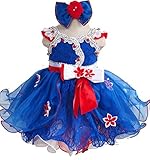 jenniferwu幼児幼児新生児Little Girl 'sミスコンテストパーティー誕生日ドレスcgg287 size2t