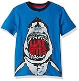 Gymboree Big Boys' Short Sleeve Shark Tee Directoire Blue 5 [並行輸入品]
