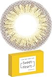 スウィートハート 1箱2枚入 2week カラコン 2週間 sweet heart 度あり 度なし (スウィートブラウン, -2.50)
