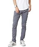 インプローブス チノパン ストレッチ スリム スキニー カラーパンツ メンズ