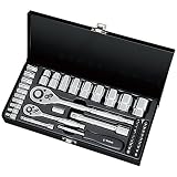 E-Value ソケットレンチセット ESR-2445M 差込角:6.35mm 12.7mm 45点 1セット