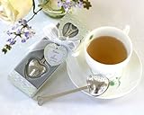 Tea Time Heart Tea Infuser in Tea-Time Gift Box - Baby Shower Gifts & Wedding Favors (Set of 48) by 