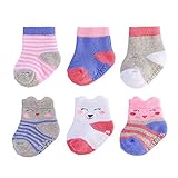 Carter's（カーターズ） 女児ベビー用フェイスソックス 6足セット