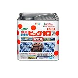 アサヒペン 水性ビッグ10多用途 205黒 10L