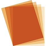 Youngerfoto カラーフィルター 照明用 40x50cm 色補正ジュエルカラーフィルター 4パックキット 半透明 スラッシュ ストロボライト 懐中電灯 LEDライトに対応