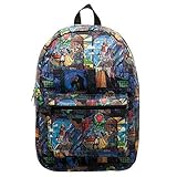 Disney Beauty And The Beast Stained Glass Backpack [並行輸入品]