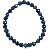 神戸宝光堂 AA 6mmの サファイア ブレスレット (内周15cm 女性:S)