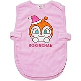 2017年 秋冬 アンパンマン フリース ３キャラ 丸型スリーパー ANPANMAN ピンク◇50cm×35cm