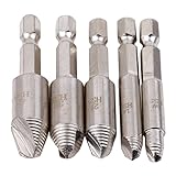 HKUN　スクリューエクストラクタ　破損スクリュー　ボルト抽出器　なめたネジ　壊れたネジ　抜き取り具　4本/セット