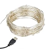 CrazyFire? 33ft/10m Blue Christmas Lights LED String , 100 LEDs Blue Light Christmas Lights String F