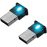 YFFSFDC イルミライト USB LED ライト 【2個セット】自動車内装ミニUSB雰囲気ランプ 車内照明 室内夜間ライト LED呼吸灯8色の変換グラデーションRGB 高輝度 軽量 小型