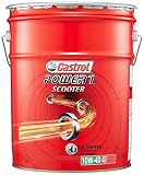 Castrol(カストロール) エンジンオイル 10W-40 POWER1 SCOOTER 4T JASO MA 20L バイク 4サイクルエンジン用 部分合成油