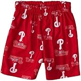マジェスティック幼児用チームColored Printed Short – Philadelphia Phillies – 3t