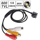 Mini camera - BANGWEIER Mini 600TVL 1 / 4" HD Sensor 5 Mega Pixel Smallest Cone Video Camera [並行輸入品]