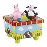 Orange Tree Toys : Boîte à musique en bois : Cour de ferme