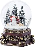 ポピー 雪景色をお部屋に クラシカルスノーマン&キッズスノードーム CT-541