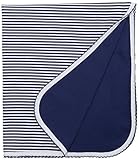 Mud Pie I Cotton Receiving Blanket, Blue by Mud Pie