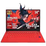 ノートパソコン office搭載 windows11 / 14インチ 4K液晶IPS (3840 x 2160解像度) /DDR4 16Gメモリ 1.5kg 金属製ボディ/5500mAh バッテリ/ USB3.0*3/Type-C Bluetooth5.0 mini HDMI 七色バックライト付きキーボード/指紋認証 (インテル N5095, 16G+512G SSD)