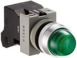 IDEC φ22 TWシリーズ パイロットライト 丸形 LED照光 AC200/220V APW226DG